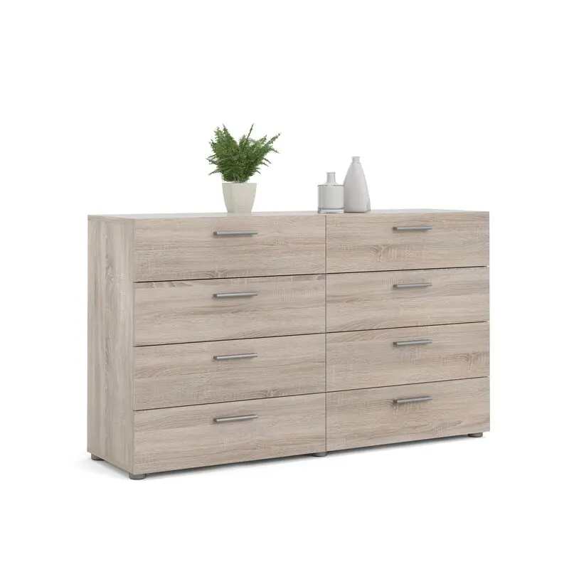 Modern 8-Drawer Dresser for Bedroom Storage