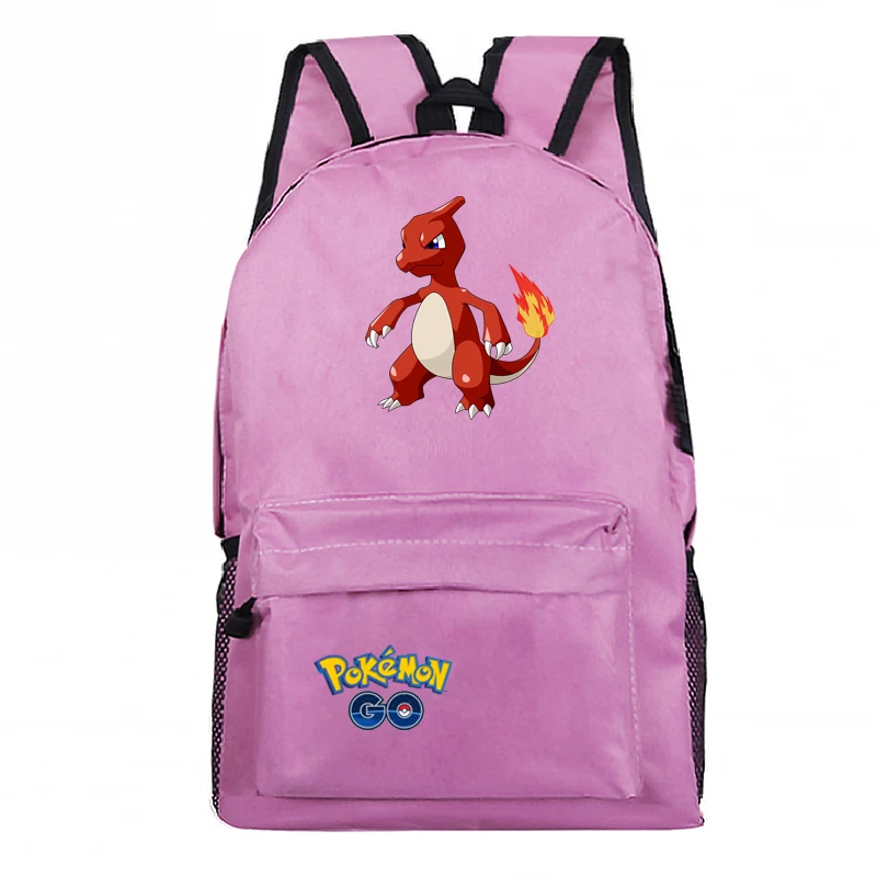 1 Аниме Рюкзак Pokemon карманные монстры холщовый рюкзак для женщин мужчин Покемон школьные рюкзаки Mochila - Цвет: 1