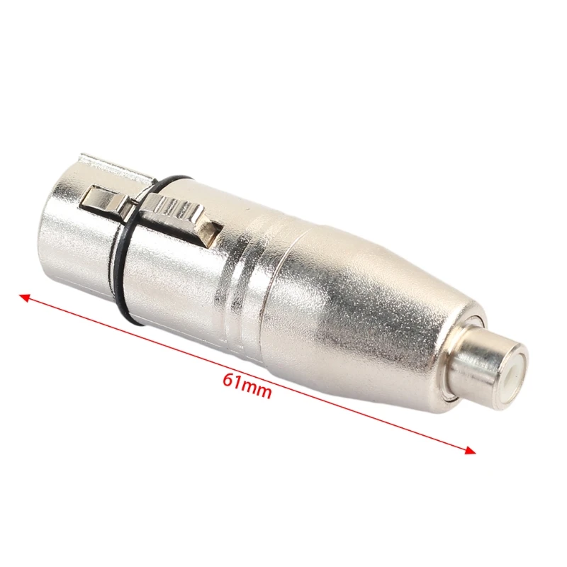 2 шт./лот XLR для женщин rca женское аудио адаптер разъем для микрофона Динамик