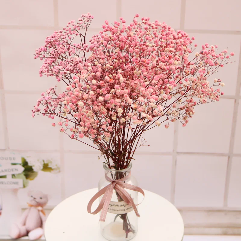  Dried Flowers Babys Breath Bouquet, 3000+ Natural Baby