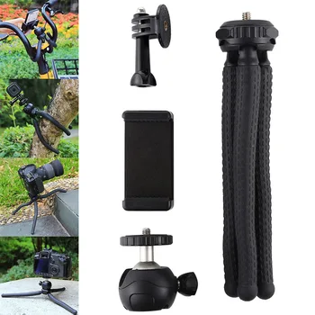 

Octopus Adjustable Tripod Camera Bracket Cell Phone Holder for Selfie Vedio Recording DQ-Drop