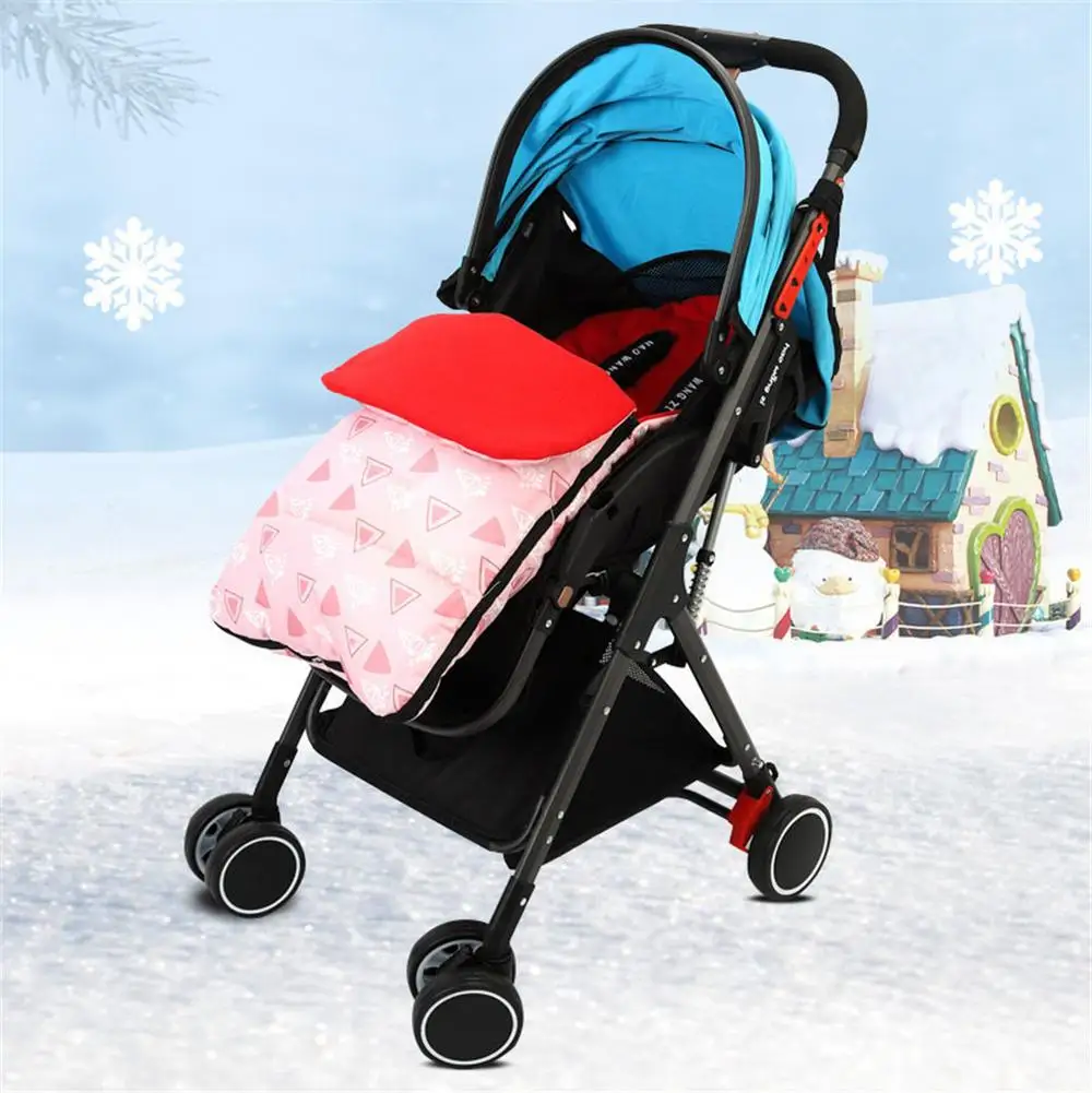 Newborn Baby Sleeping Bag Universal Bunting Bag Stroller Foot Cover Thickening Foot Cover