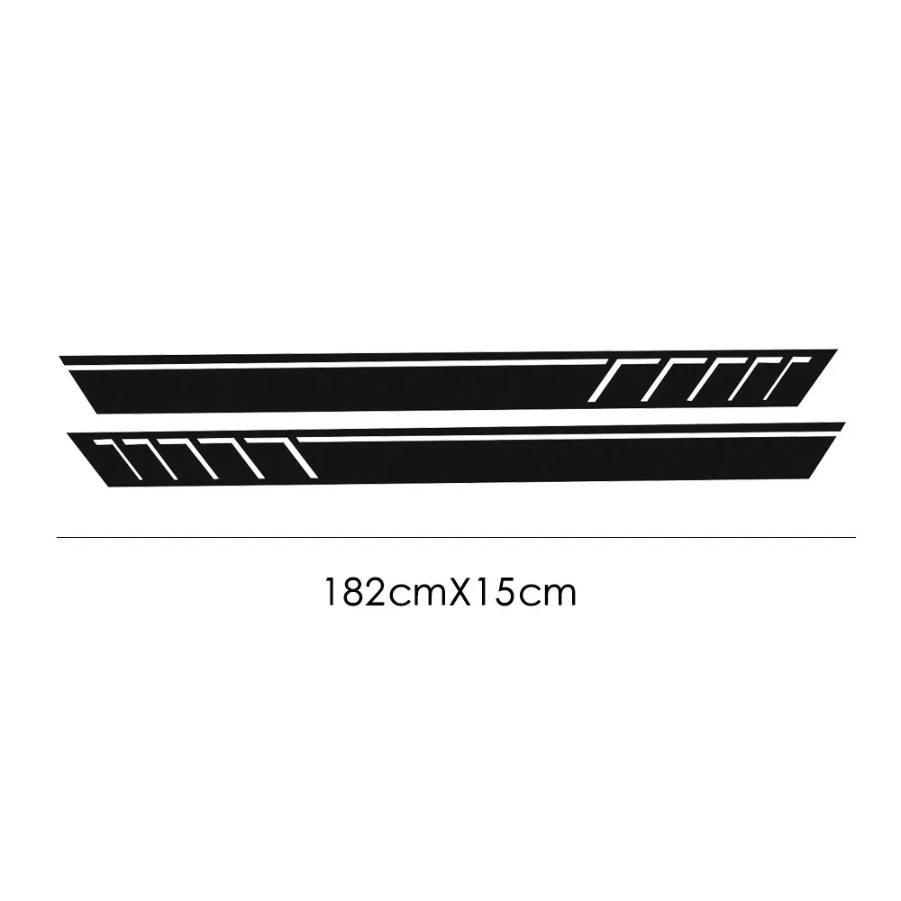  1Set Car Waist Side Skirt Decoration Vinyl Stickers Decals for Mercedes Benz G500 G63 W463 G65 Auto
