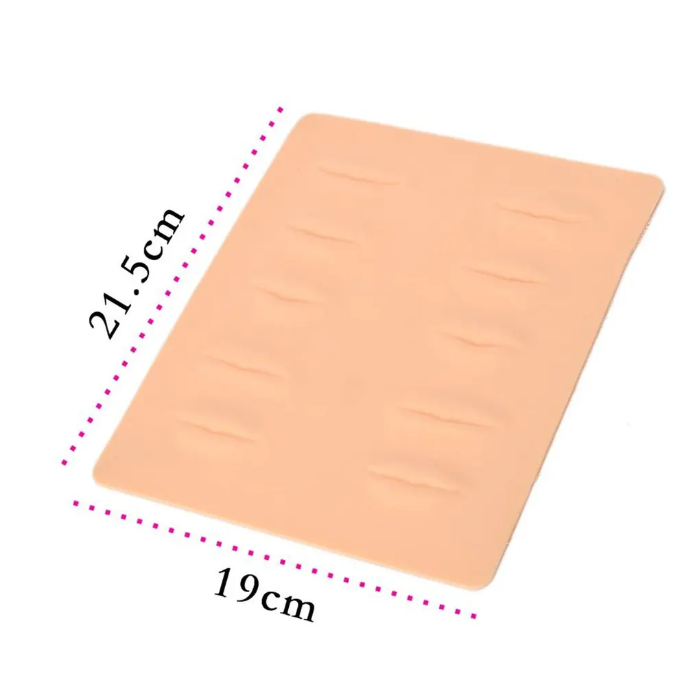 Силиконовый гель практика микроблейдинга кожи 3D косметический Перманентный