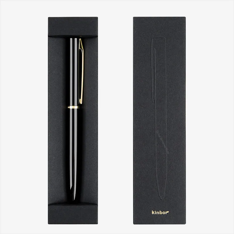 Xiaomi Mijia Kinbor Flowing Gold Signature Pen Out of Ink Smooth Rotating Low-key Elegant and Firm Office Business Learning Gift