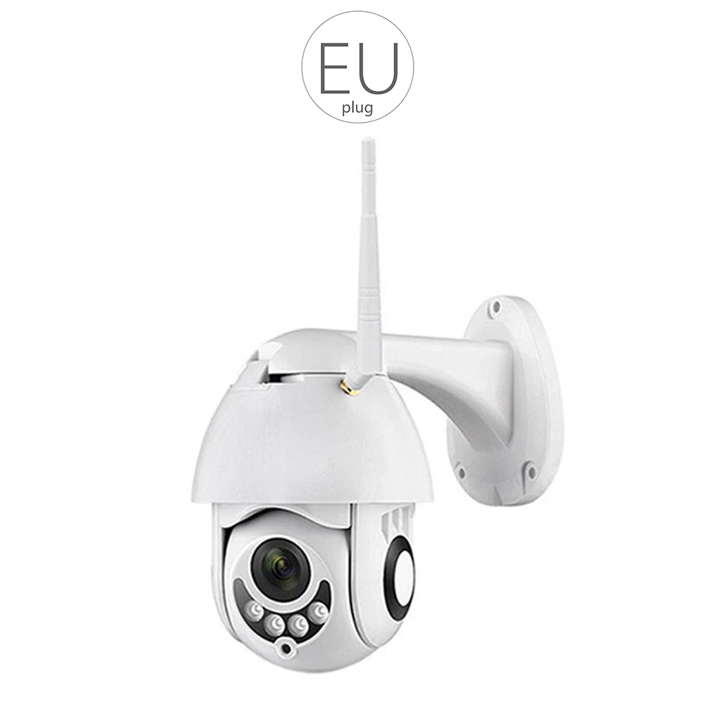EU Открытый 1080 P камера вращения Wifi видео рекордер для дома и офиса IP66 водонепроницаемый DVR US Plug - Цвет: EU