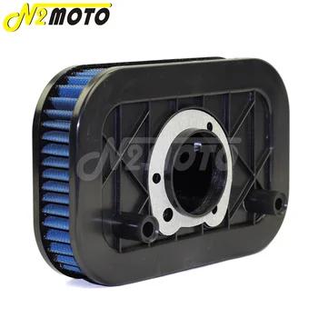 

Motorcycle Performance High Flow Air Filter For Harley Sportster XL 1200 883 Iron SuperLow Custom 2004-2013 Blue Air Cleaner