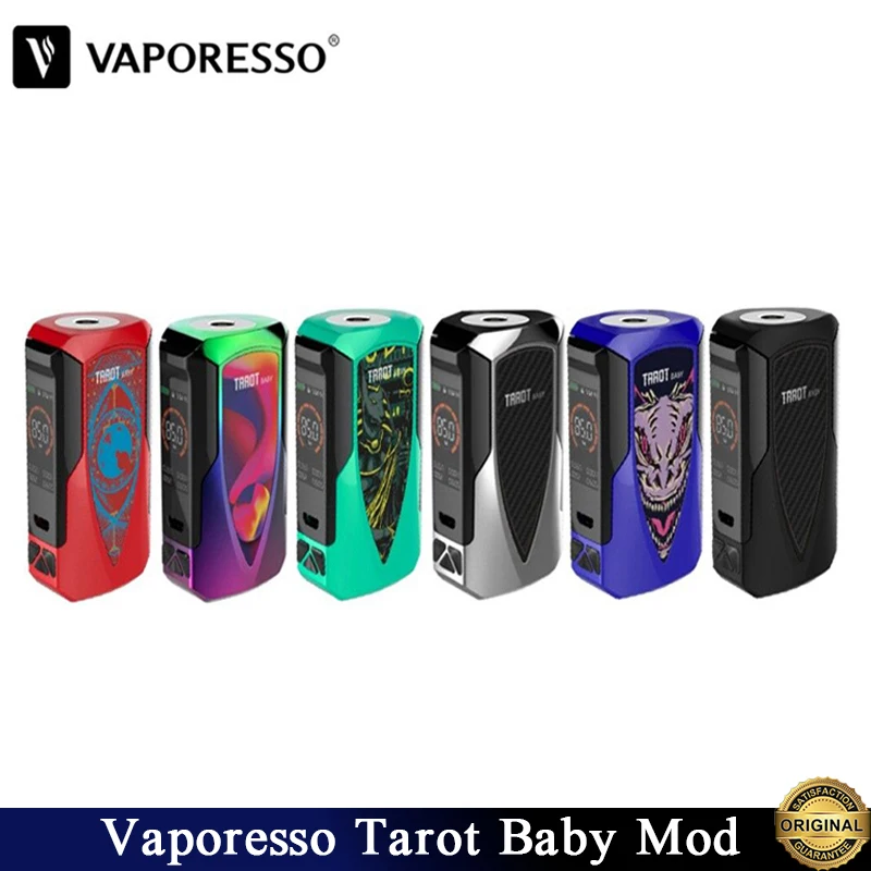 

Original Vaporesso Tarot Baby Mod Vape 85W Box Mod 2500mAh Built-in Battery&Quick Charge Fit Tarot Baby Kit E-Cigarette Vaping