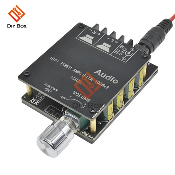 

Mini Wireless Bluetooth 5.0 Digital power Amplifier Board module 100Wx2 High Power Stereo Amp For Speakers Amplificador diy kit
