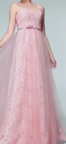 Розовый Vestido de festa longo, а-силуэт, сексуальное, милое,, кружевное, длинное, официальное, вечерние, элегантное, женское,, платья подружки невесты - Цвет: Розовый