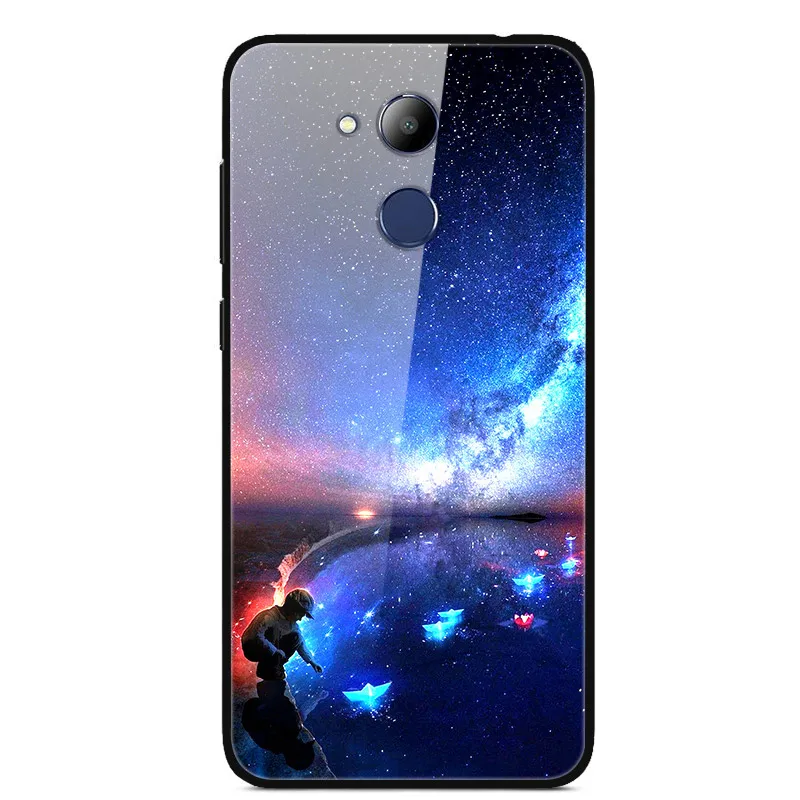09 Чехол из закаленного стекла для Huawei Honor 6C Pro Чехол Мягкий Бампер 3D печать Funda для Huawei Honor 6C Pro Honor6C Pro Чехол для телефона - Цвет: 09