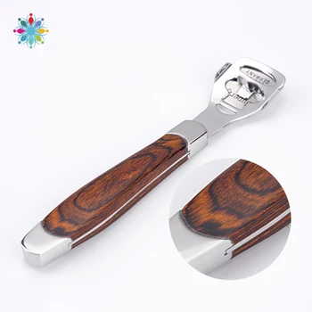 

Wooden Handle Pedicure File Skin Shaver Foot Cuticle Cutter Remover Rasp Foot File Callus Remover Foot Rasp