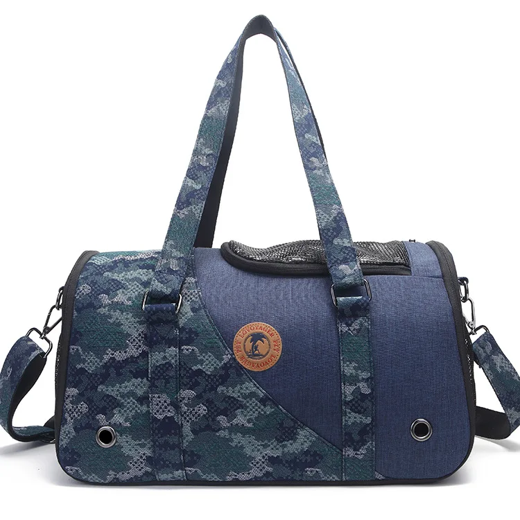 

Pet Nursing Carrying Case New Style One-Shoulder Cross-body Hand Three-Color Camouflage Pet gato negro bao Small Dogs Nursing Ba