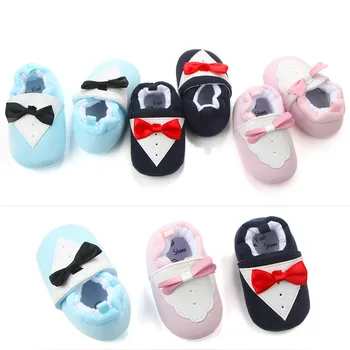 

New Cotton Classic Printed Sneakers Newborn Baby Boys Girls First Walkers Shoes Infant Toddler Soft Sole Anti-slip Baby Shoes