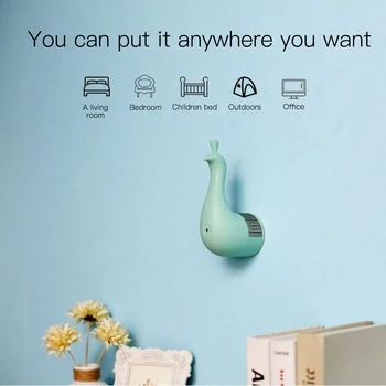 

Creative Peacock Colorful Projection Wall Lamp USB Charge Touch Button LED Night Light with Remote Control Home Decoration