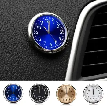 

Car Clock Luminous Mini Automobiles Internal Stick-On Digital Watch Mechanics Quartz Clocks Automotive Styling Access Gifts