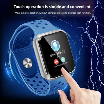 

ZGPAX S226 Smart Watche IP67 Waterproof Heart Rate Blood Pressure Smart Wristband for IOS Android