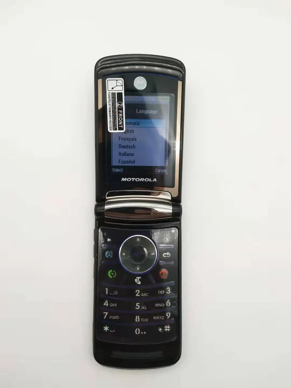 Мобильный телефон Motorola RAZR2 V9 2," 3G 2GB 2.0MP GSM WCDMA флип сотовый телефон-в запечатанной коробке