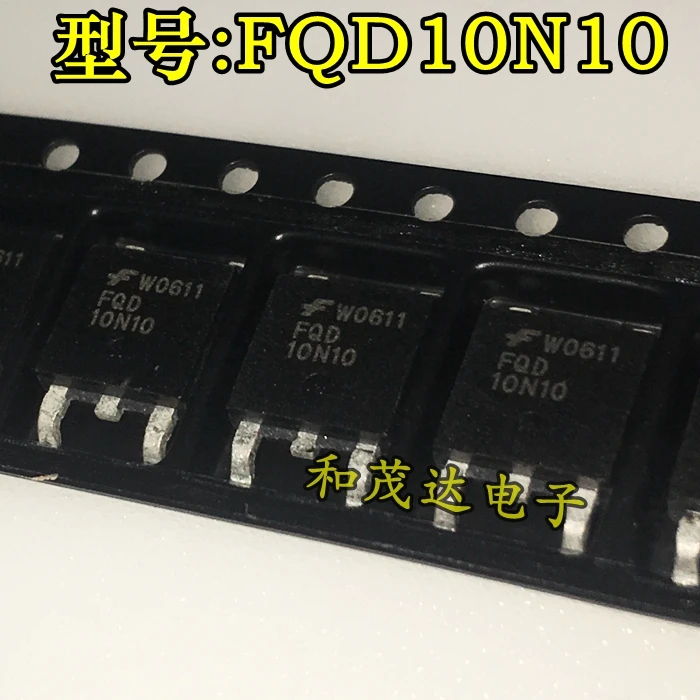 5 шт./FQD10N10 10N10 100V 10A-252 TO252