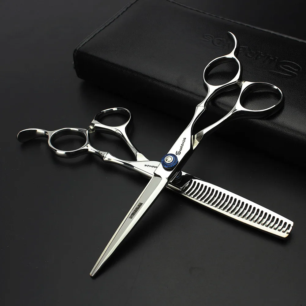 

6 Inch Japanese 440c Steel Hairdressing Scissors Professional Hairdresser Scissors Haircut Scissors High Quality Scissors Set