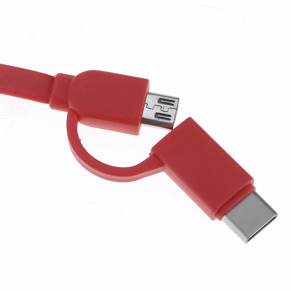 100 см рулонная линейка 2 в 1 USB кабель синхронизации данных для зарядного устройства Android+ type C модный микро Универсальный Выдвижной USB кабель