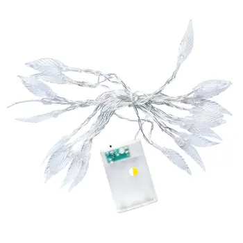 

ICOCO Led Small Lights Flashing Lights Lights Bz1256 Leaf Room Layout Decorative Lights Outdoor Waterproof Light String