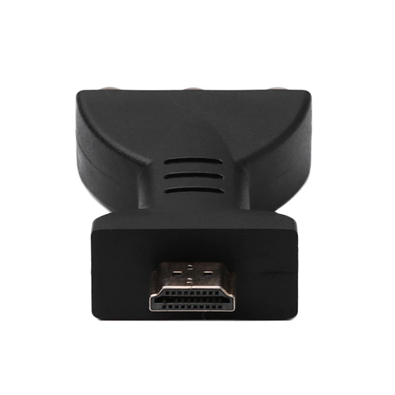 Newly High Quality HDMI-compatible To 3 RCA Audio Adapter To Vga Connector Vga Splitter for HDTV DVD Projector