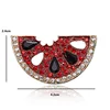 Wuli&baby Red Rhinestone Watermelon Brooches For Women Party Office Casual Brooch Pins Gifts ► Photo 2/5