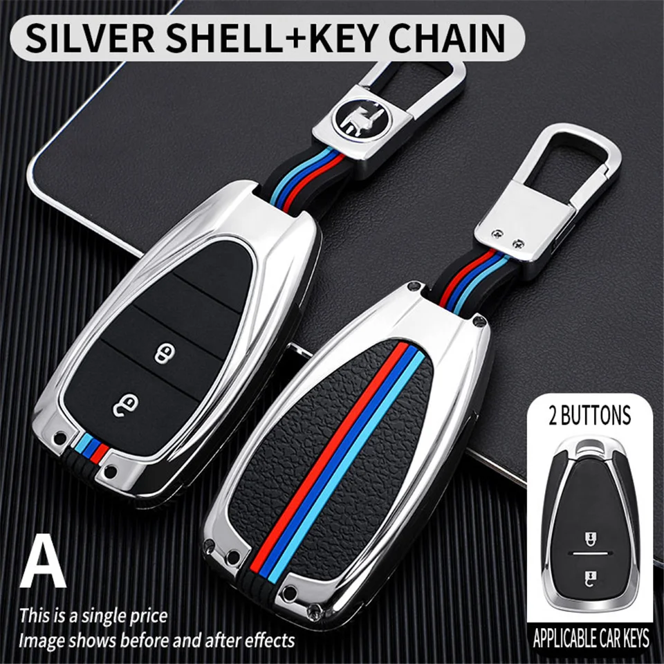 Cover per chiave/telecomando per Chevrolet Malibu Equinox Cruze Camaro 2016 2017 2018 2019 supporto Shell accessori Car-Styling - H9bd20d855f244fa9b8fd24fe233f59069