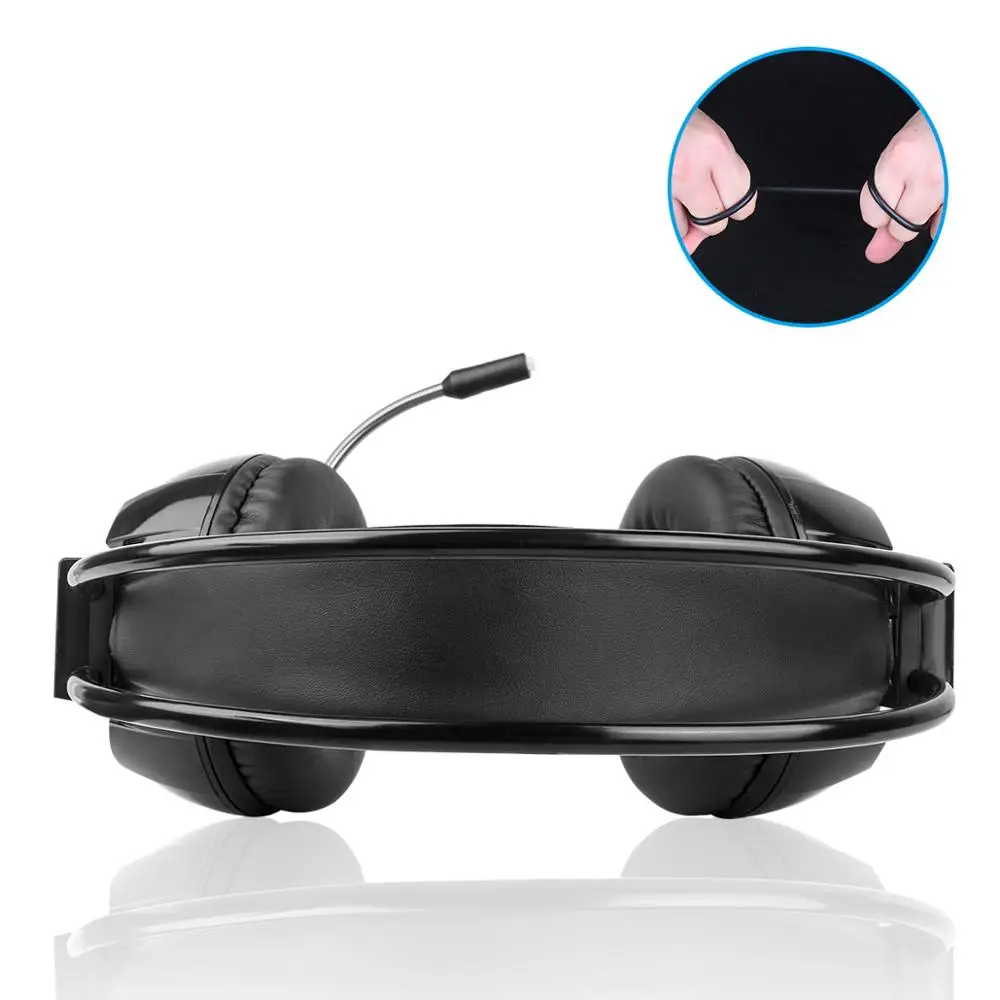 K2000 K1000 Gaming Headsets Big Headphones with Light Mic Stereo Earphones Deep Bass for PC Computer Gamer Laptop PS4 New X BOX