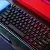 Mechanical feel gaming keyboard Wired backlit LED backlit USB gaming keyboard Fashion mechanical gaming keyboard#30