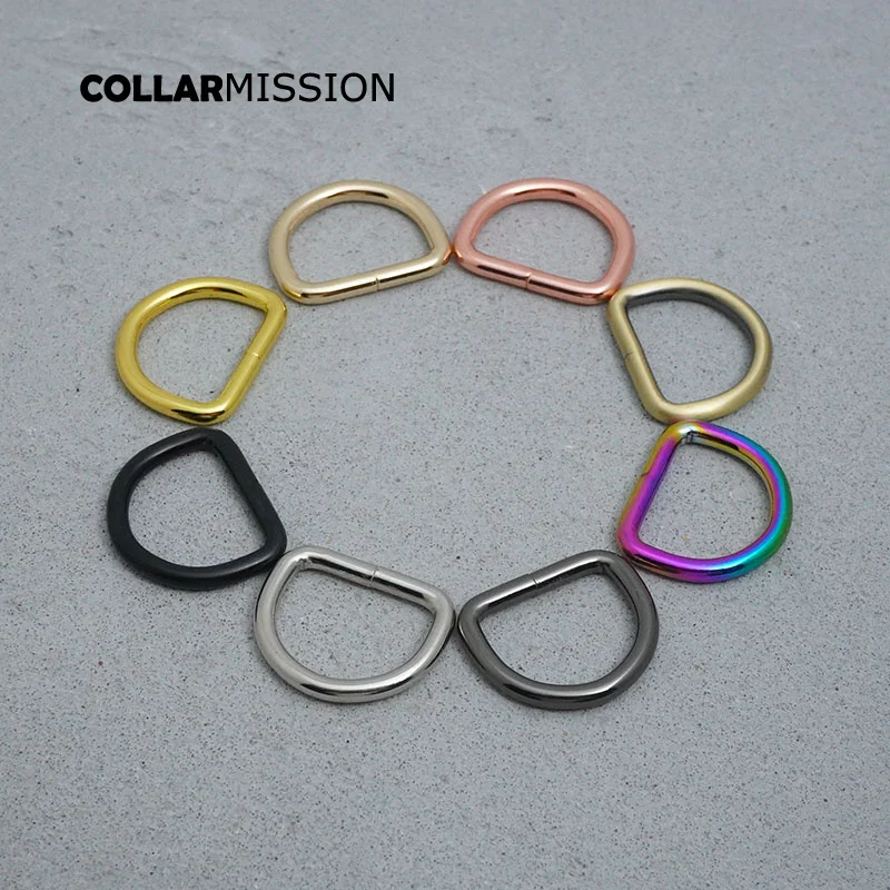 20pcs/lot Nickel plated O-Rings webbing bags garment accessory non welded metal  O ring 4 sizes and 4 colours - AliExpress