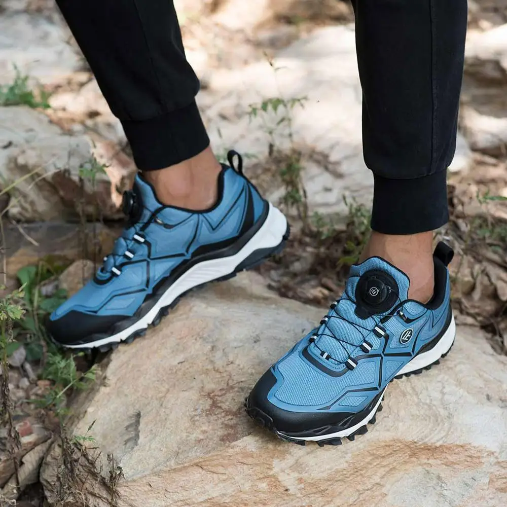 Xiaomi Outdoor Cross-country Running Shoes Smart Knob High-elastic Cushioning Button Laces Comforta