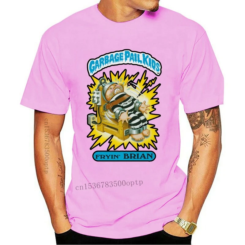 GARBAGE PAIL KIDS FRYIN´ BRIAN   T-Shirt  camiseta cotton officially licensed 