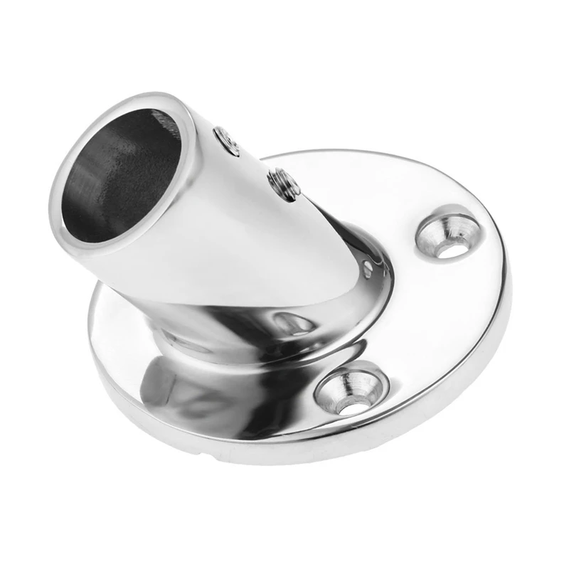 Marine Tube Base Stainless Steel 60 Degree Handrail Fittings for Rowing Yachts | Автомобили и мотоциклы