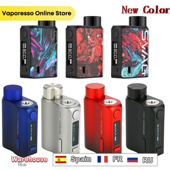 

Original 80W Vaporesso Swag 2 TC Box MOD W/ 0.91-inch Screen Power by 18650 Battery Vaporesso Swag II vs Gen Mod/ Drag 2/ Shogun