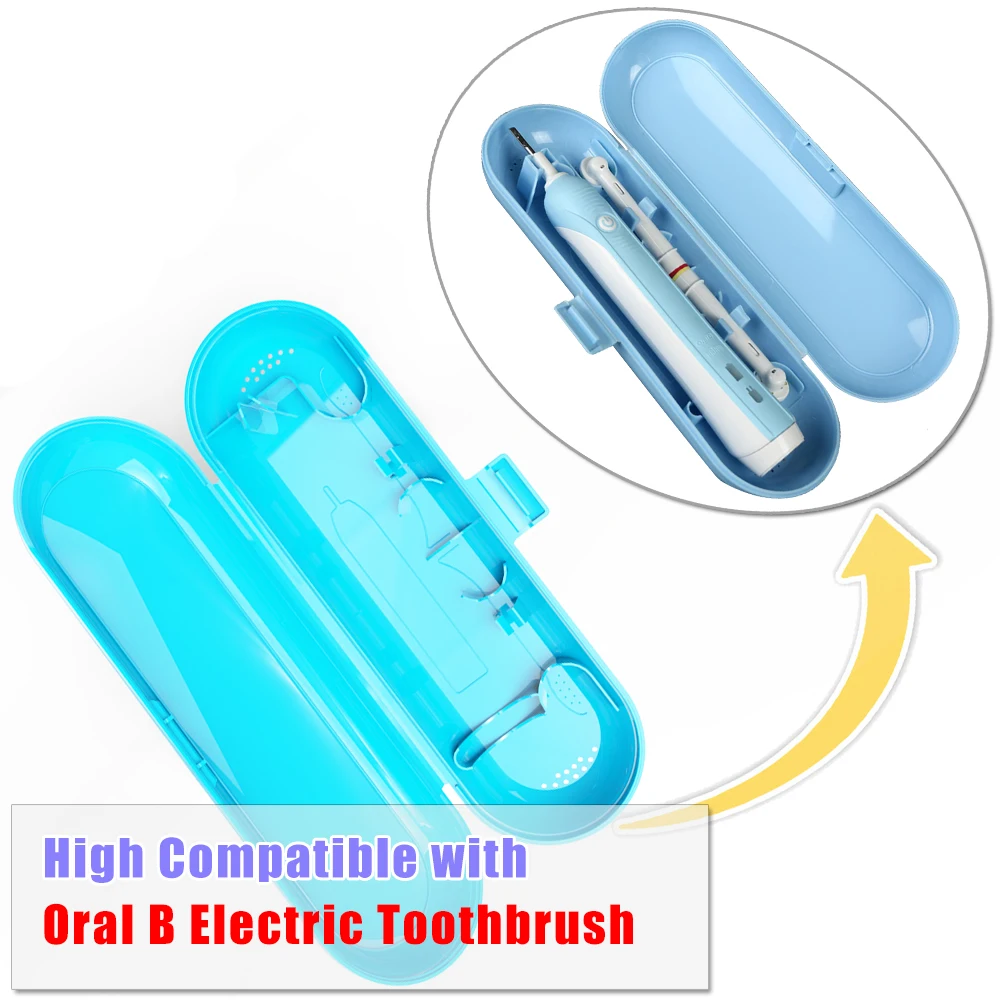 Чехол для электрической зубной щетки Oral B Дорожный много вариантов с насадкой или