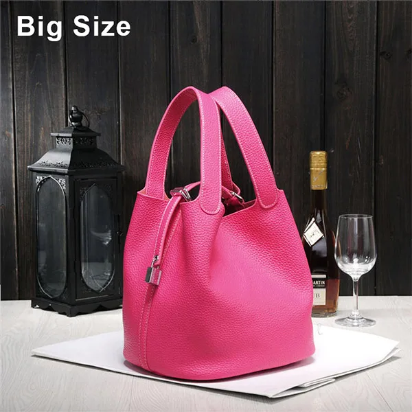 big rose red Известный бренд роскошная сумка новая женская сумка Высокое качество Женские сумки из натуральной кожи дизайнерские сумки для покупок - Цвет: big rose red