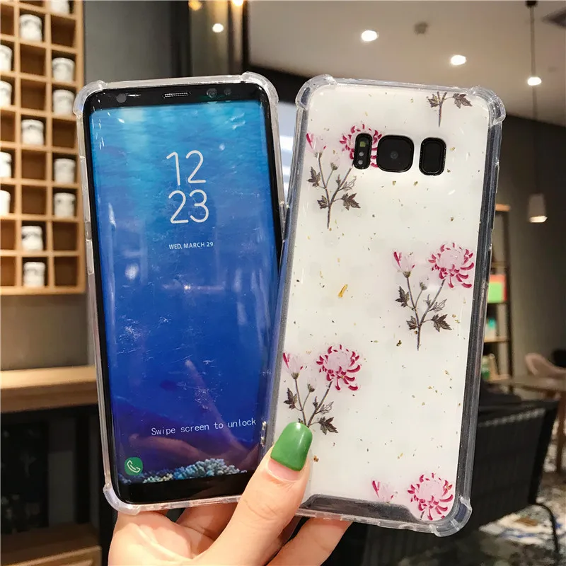 Для samsung S10 S10 Plus S10 Lite S10 5G милый цветок фрукты противоударный Ins чехол для samsung Note 10 Note 10 Pro Note 9 Note 8