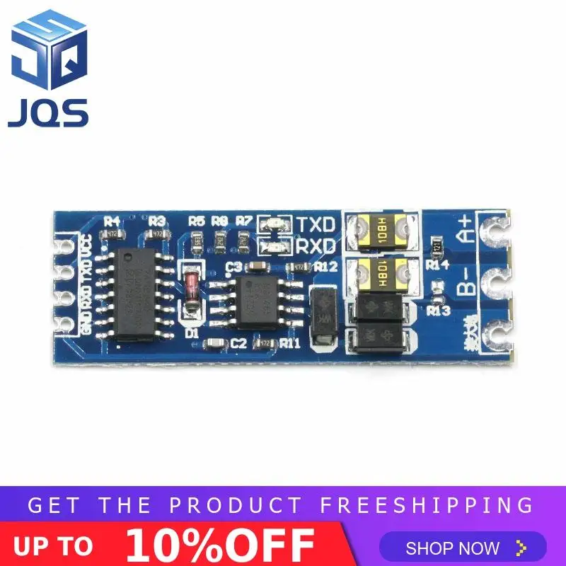 TTL Turn To RS485 Module 485 To Serial UART Level Mutual Conversion Hardware Automatic Flow Control Power Supply Module 3.3V 5V