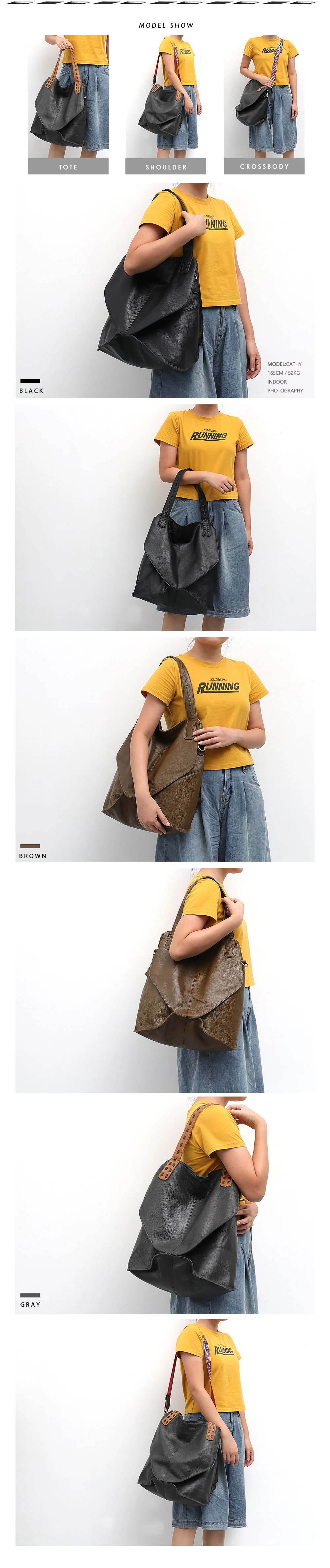 SC, Винтажный дизайн, настоящая кожа, женская сумка на плечо, большая вместительность, Хобо, натуральная кожа, тканая сумка, женская сумка через плечо