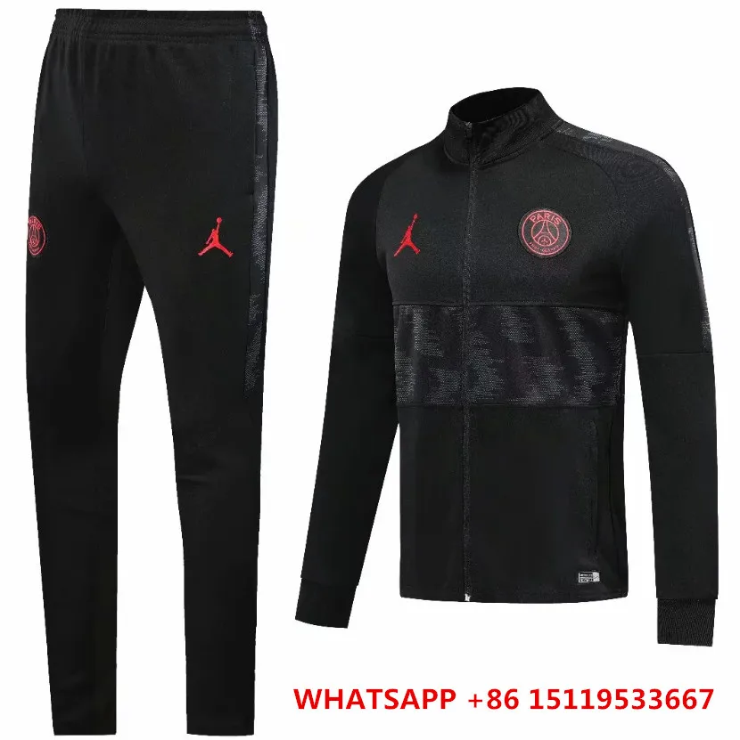 Футбольная куртка Juve Tottenham psg Римский Arsenal, Италия real Madrideses, комплект курток для взрослых, тренировочная футбольная майка - Цвет: Adult Jacket