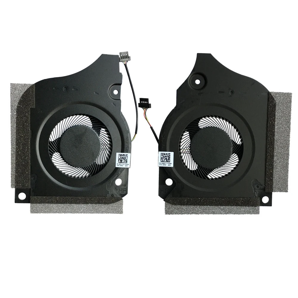 Resfriador para Cpu Ventiladores para Dell Inspiron g5 5590 g7 7790 7590 006kt2 06kt2 09thtn 9thtn pc Ventilador Cpu Vga Cooler Dc12v 1a - Imagem 4