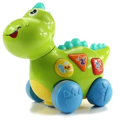 Jouet Musical de dinosaure électrique multifonctionnel pour bébé, jouets éducatifs et amusants pour enfants, cadeau de noël, nouvelle collection 