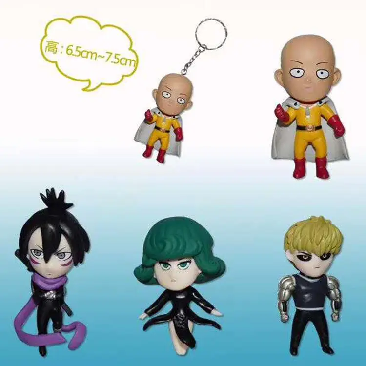 Супермен удар Сайтама Янош Торнадо капсула игрушка 4-Cute ONE Punch Man аниме капсула игрушка