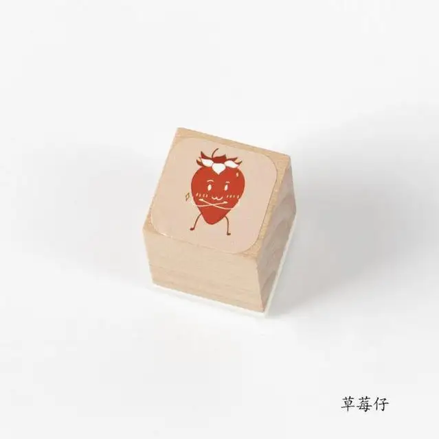 Милый мультфильм фрукты серии штамп DIY Деревянные и резиновые штампы для скрапбукинга канцелярские товары Скрапбукинг Стандартный штамп - Цвет: 1