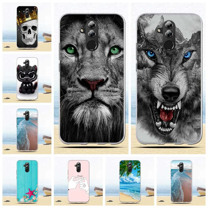 Чехол для Huawei Mate 20 Mate20 20Lite чехлы с рисунком животных Maimang 7 Maimang7 Защитные