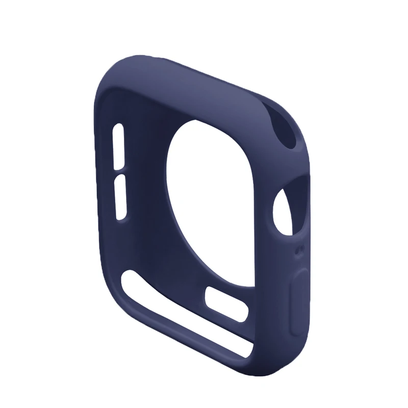 Часы чехол для Apple Watch, версии 44/42/40/38 мм крышка осень сопротивление силиконовый чехол-накладка из мягкого ТПУ чехол для наручных часов iWatch серии 5 4 3 2 1 Аксессуары