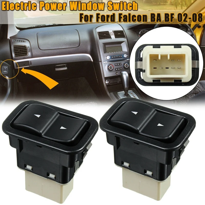 2 шт. Автомобильный Электрический переключатель освещения окна для Ford Falcon BA BF 2002-08