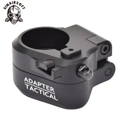 Tactical AR Black Folding Stock Adapter Fit M16 M4 SR25 Series GBB For Airsoft Paintball Shooting Hunting Accessories